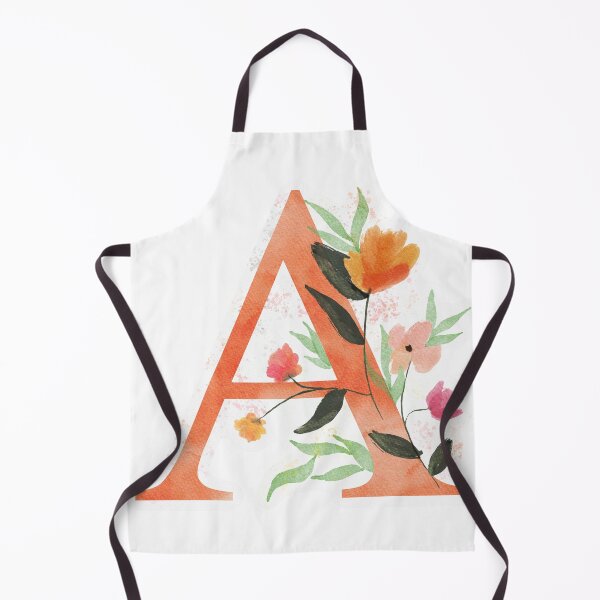 Item preview, A with Watercolor Flowers designed and sold by Em0523.