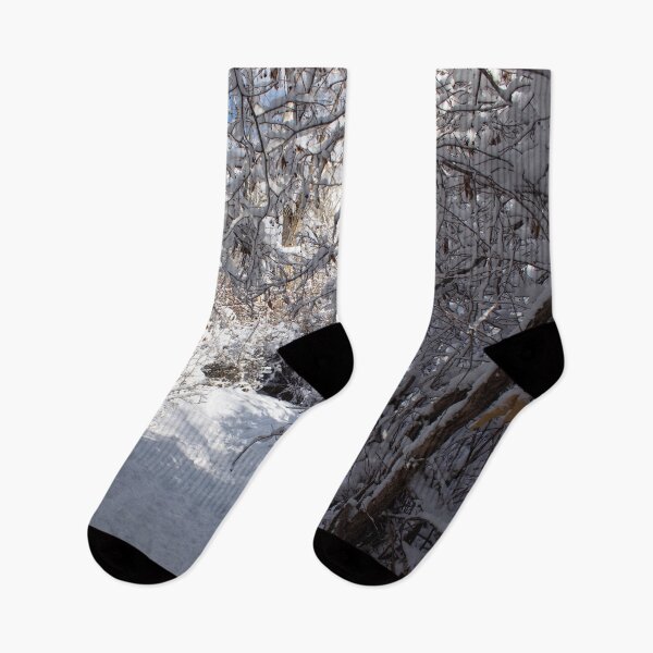 Item preview, Cold snowy winter landscape designed and sold by Ventures1.