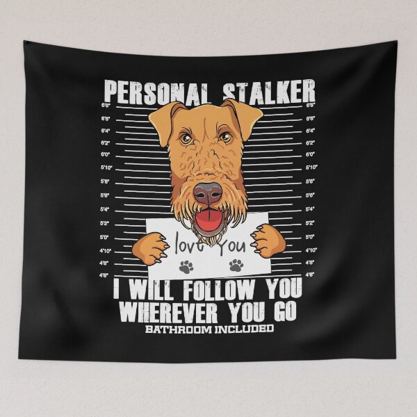 Item preview, Funny Airedale Terrier Dog Lover Gift designed and sold by MrEddie10.