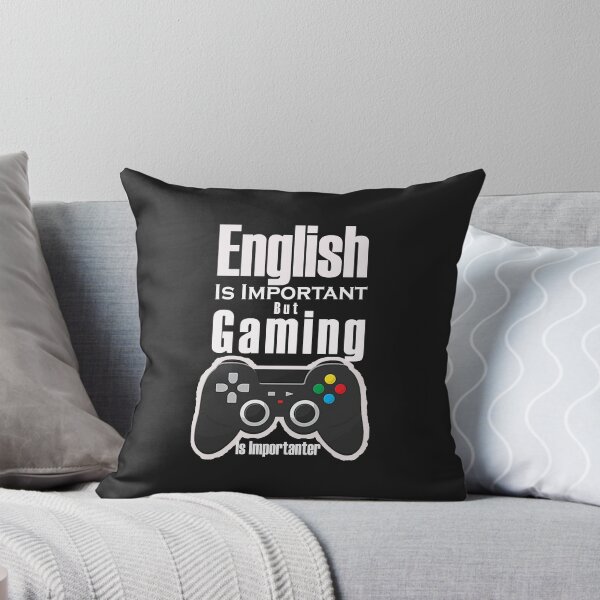 Item preview, English Is Important But gaming Is Importanter,funny shirt great gift for brother sister friend designed and sold by ymJihane.