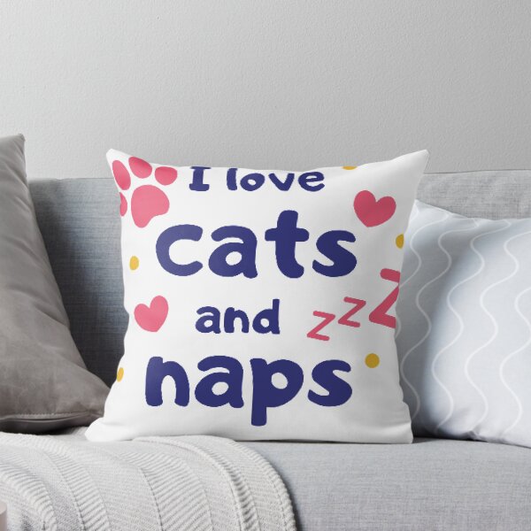 Item preview, Cats love and naps designed and sold by Mad Colors.