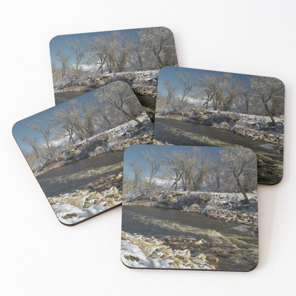Item preview, Cold snowy winter landscape designed and sold by Ventures1.