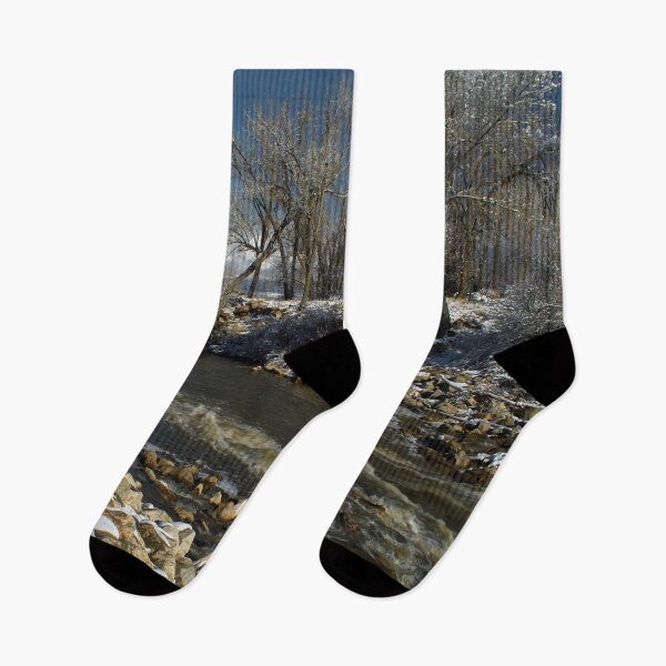 Item preview, Cold snowy winter landscape designed and sold by Ventures1.