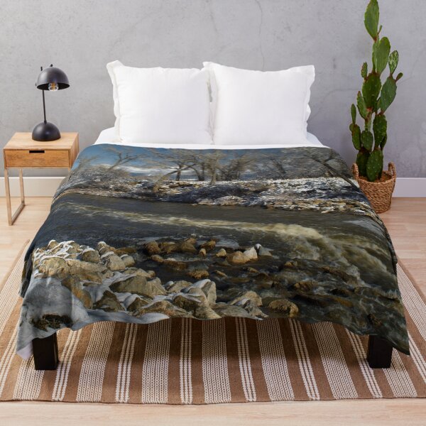Item preview, Cold snowy winter landscape designed and sold by Ventures1.