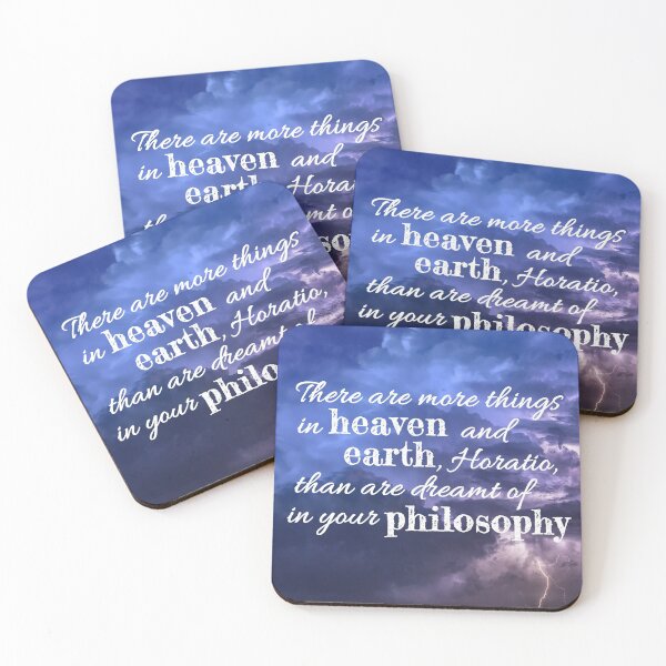 Item preview, Hamlet quote - there are more things in heaven and earth, Horatio designed and sold by introvertcafe.
