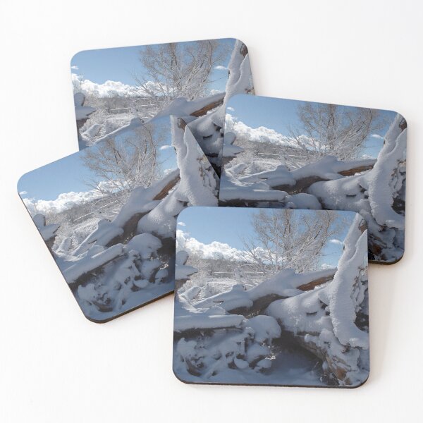 Item preview, Cold snowy winter landscape designed and sold by Ventures1.