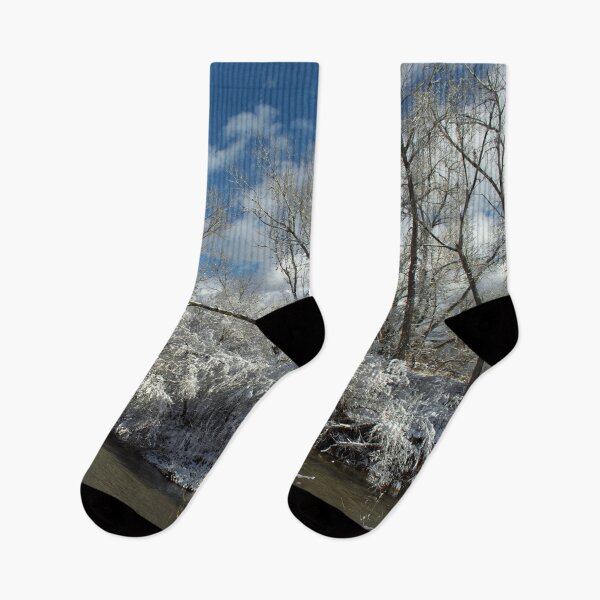 Item preview, Cold snowy winter landscape designed and sold by Ventures1.