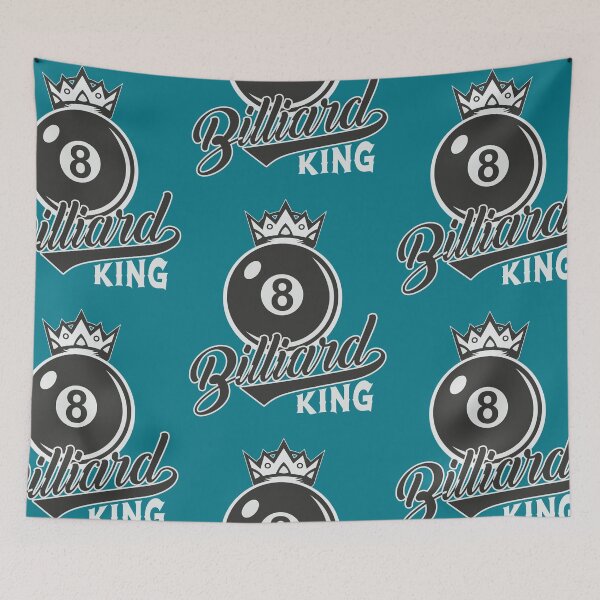 Item preview, POOL BILLIARDS GAME KING EIGHT BALL FUN SNOOKER FANS designed and sold by Coconil.