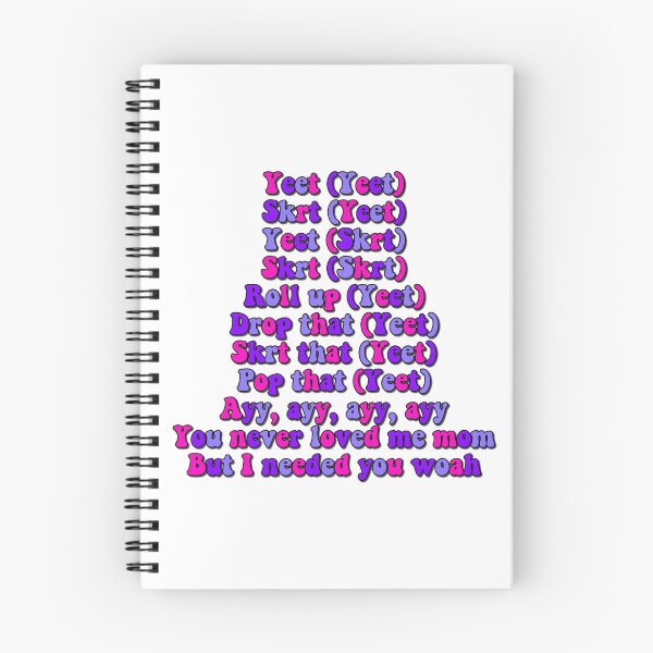 Item preview, Yeet skrrt lyrics  designed and sold by Cosmic Detour .