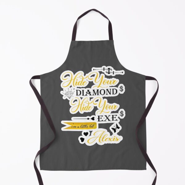 Item preview, Hide your Diamonds Hide your Exes I'm a Little bit Alexis! Schitts Creek Fan Art designed and sold by Yellow Coffee.