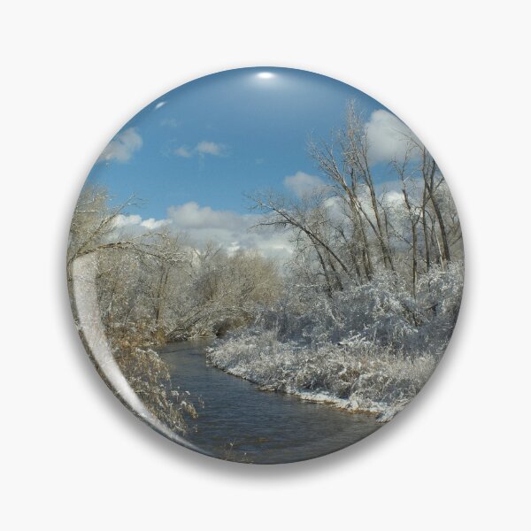 Item preview, Cold snowy winter landscape designed and sold by Ventures1.