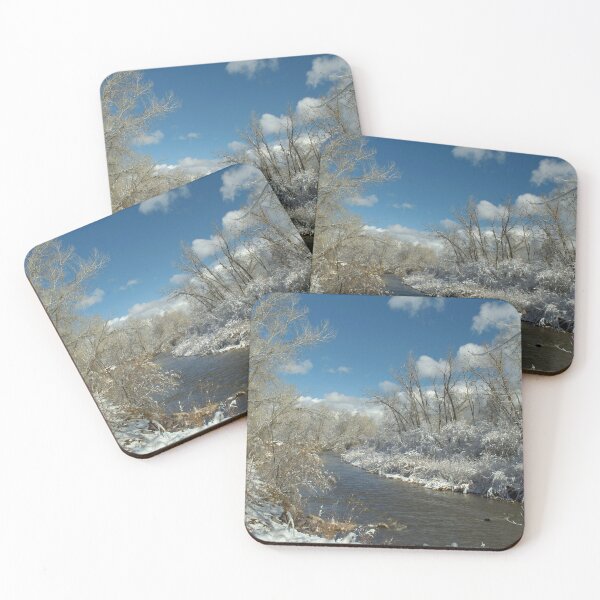 Item preview, Cold snowy winter landscape designed and sold by Ventures1.