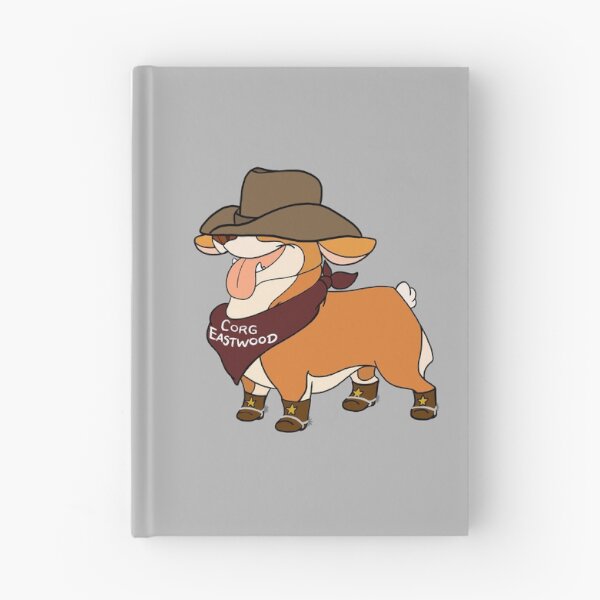 Item preview, Corg Eastwood Cowboy Corgi designed and sold by pheebstheartist.