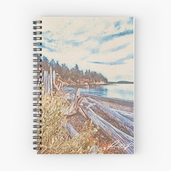 Item preview, Driftwood along the bay shore designed and sold by Christine Sternfels.