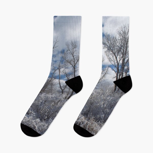 Item preview, Cold snowy winter landscape designed and sold by Ventures1.