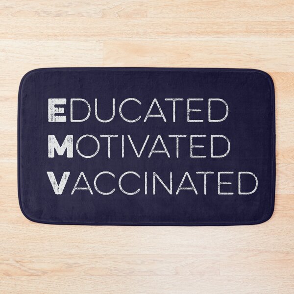 Item preview, Educated Motivated Vaccinated designed and sold by GlamOvira.