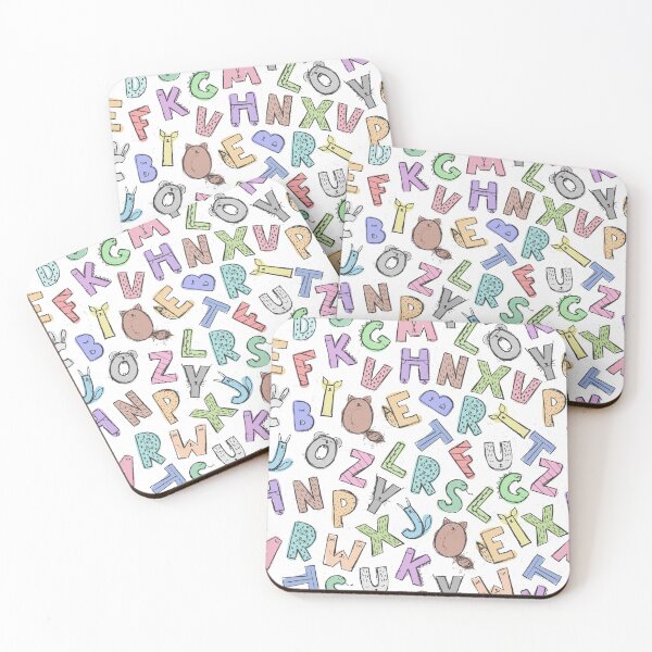 Item preview, Whimsical Alphabet Letters for Kids designed and sold by SusanEileenEvans.
