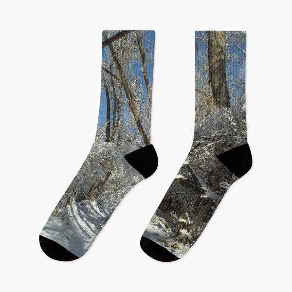 Item preview, Cold snowy winter landscape designed and sold by Ventures1.