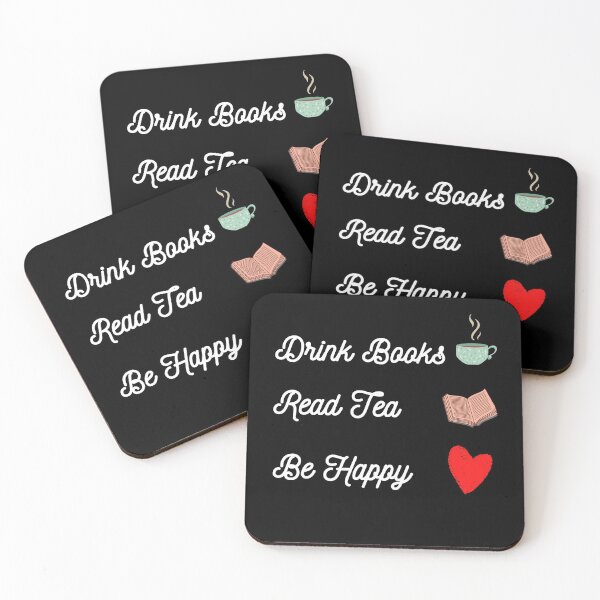Item preview, Slightly Wrong Drink Tea Read Books Be Happy designed and sold by TeensArts.