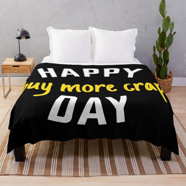 Item preview, Buy More Crap Holiday designed and sold by DnlDesigns.