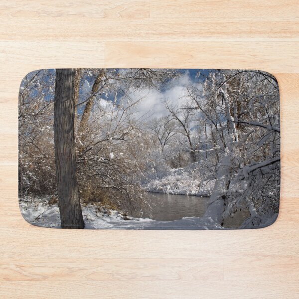 Item preview, Cold snowy winter landscape designed and sold by Ventures1.