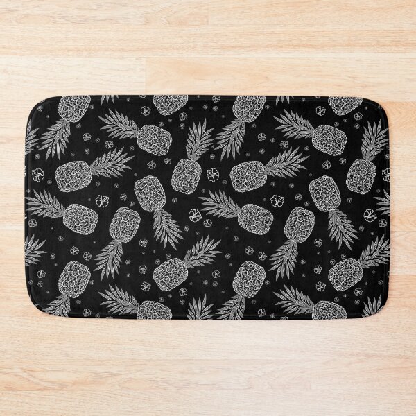 Item preview, Black Pineapple pattern Print designed and sold by GutsyShop.