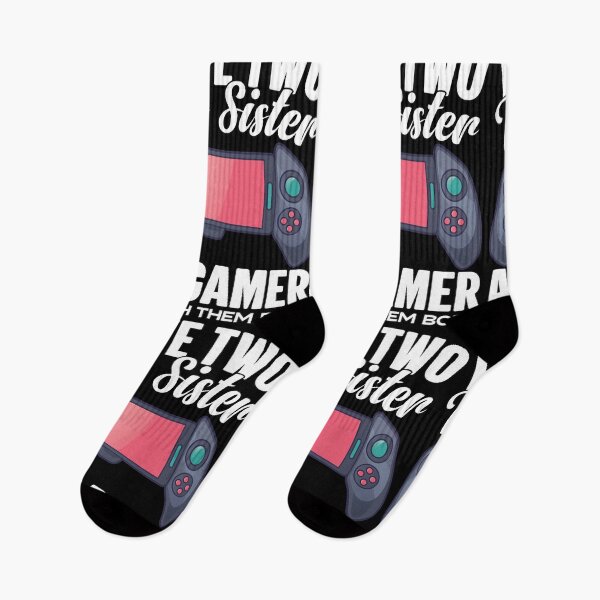 Item preview, I Have Two Titles Sister And Gamer Girl designed and sold by GravitiTees.