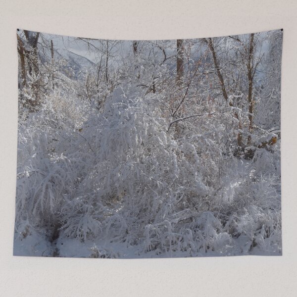 Item preview, Cold snowy winter landscape designed and sold by Ventures1.