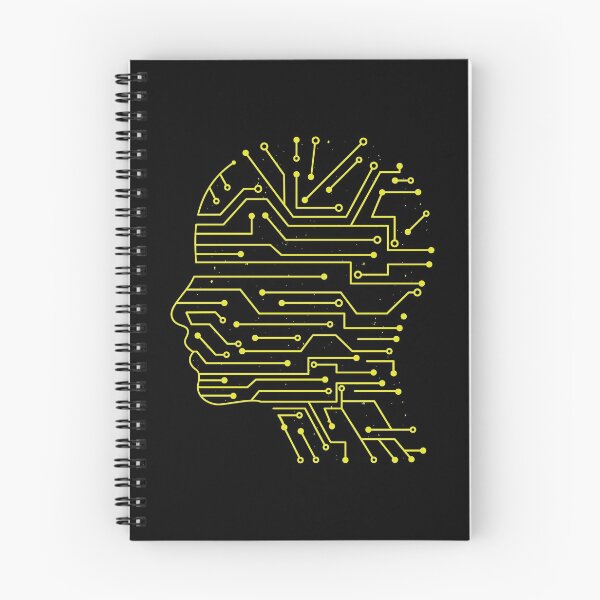 Item preview, A.I. Artificial Intelligence Electrical Circuit Techno Robot Head designed and sold by MadMando.