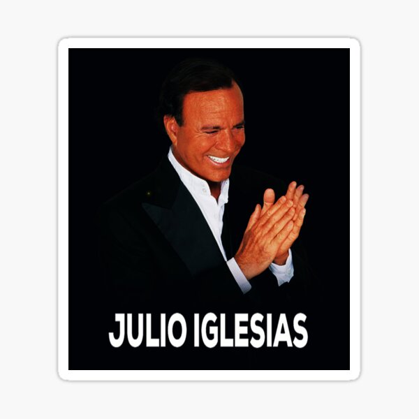 Julio Iglesias Stickers Redbubble