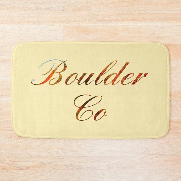 Item preview, Boulder Colorado CO Autumn Leaves Text designed and sold by Lartheviking.