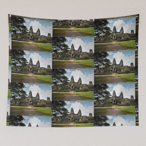 Item preview, Angkor Wat (Cambodia) From The Back With Tree designed and sold by BeatPoet.