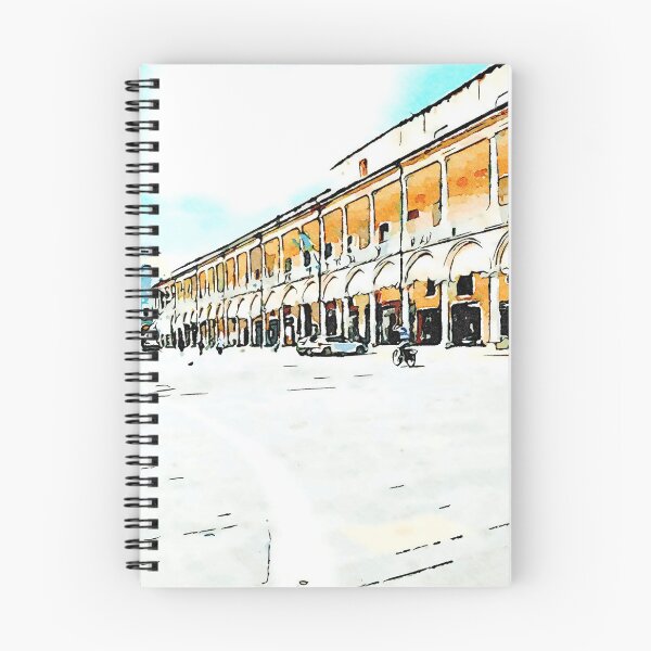 Item preview, Square and building with arcades designed and sold by Giuseppe Cocco.