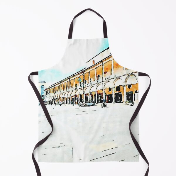 Item preview, Square and building with arcades designed and sold by Giuseppe Cocco.