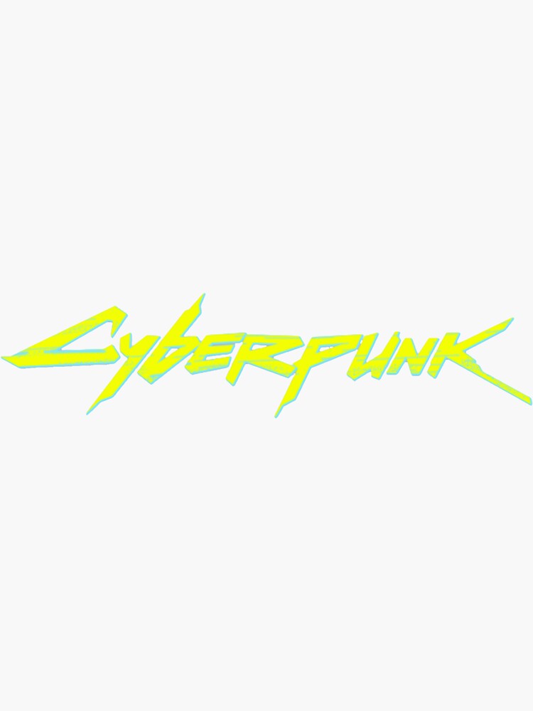 Cyberbeast. Cyberpunk 2077 наклейки. Наклейки киберпанк 2077. Киберпанк наклейки. Жёлтая надпись киберканк.