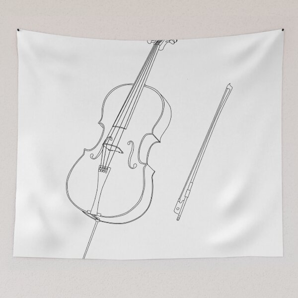 Item preview, Cello designed and sold by linesbymichelle.
