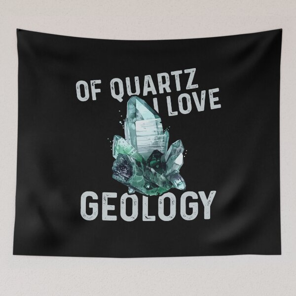 Item preview, Of Quartz I Love Geology - Geologist Gifts - Rock Collecting designed and sold by Dressed For  Duty.