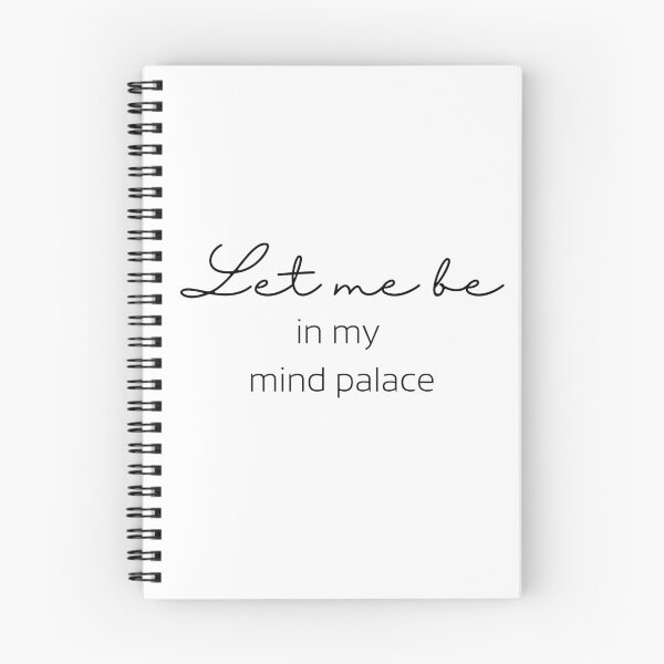 Item preview, Let me be in my mind palace. Black text, Sherlock Holmes Fan, Meditation, Funny designed and sold by naturecdesigns.