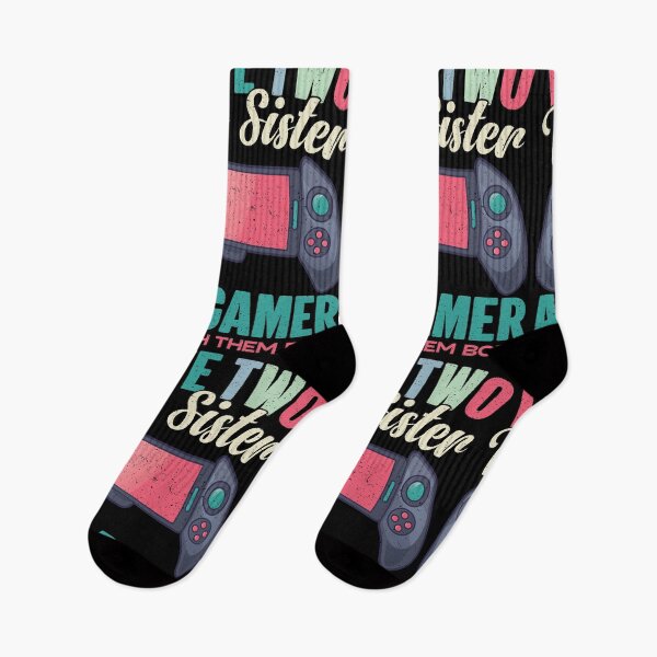 Item preview, I Have Two Titles Sister And Gamer Video Games designed and sold by GravitiTees.