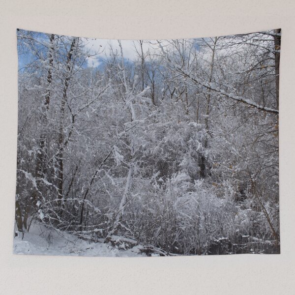 Item preview, Cold snowy winter landscape designed and sold by Ventures1.