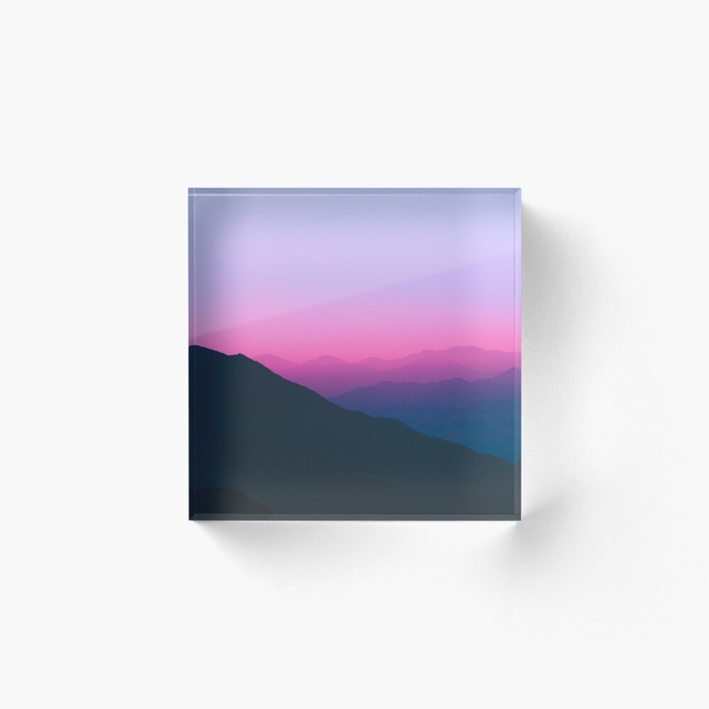 Vista previa del artículo con la obra «Bloque acrílico», diseñado y vendido por Fuzed.