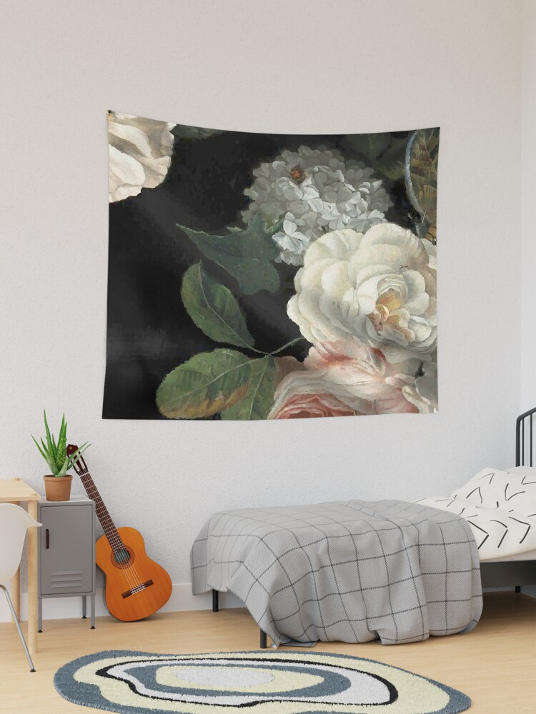 Dutch Floral Tapestry Still Life Print Poster for Sale by Vicky