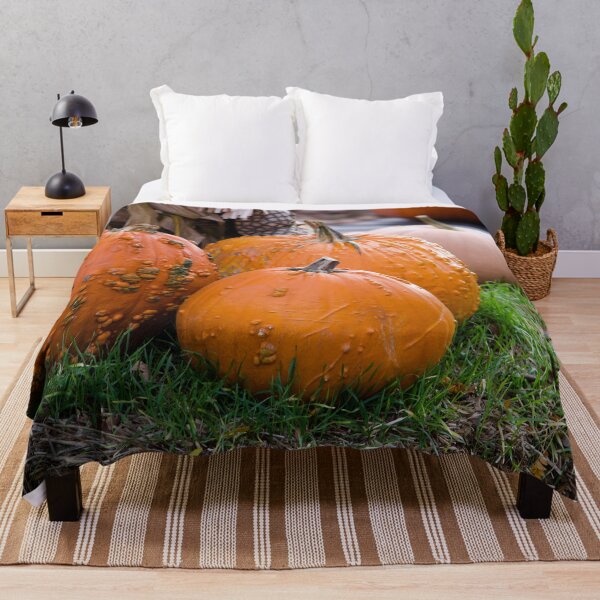 Item preview, Bumpy pumpkin landscape in fall designed and sold by Susan Sheldon.