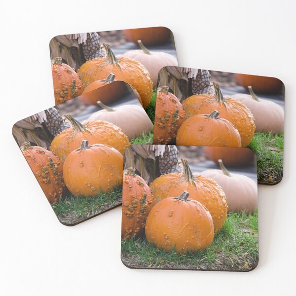 Item preview, Bumpy pumpkin landscape in fall designed and sold by Susan Sheldon.