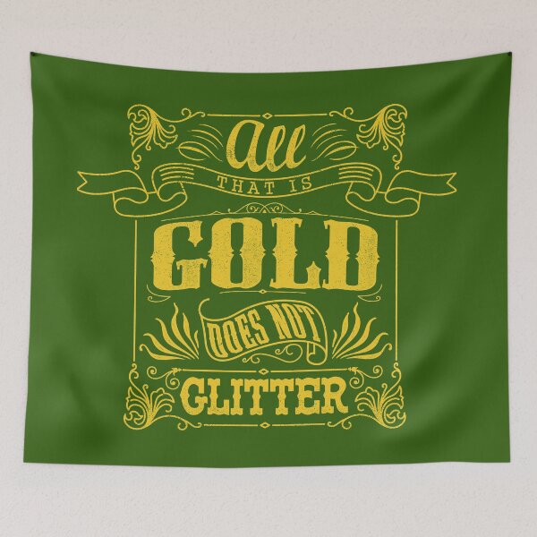 Item preview, All that is gold does not glitter T-Shirt designed and sold by tarixukx.