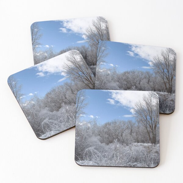 Item preview, Cold snowy winter landscape designed and sold by Ventures1.