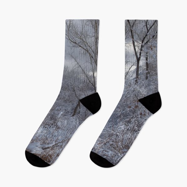 Item preview, Cold snowy winter landscape designed and sold by Ventures1.