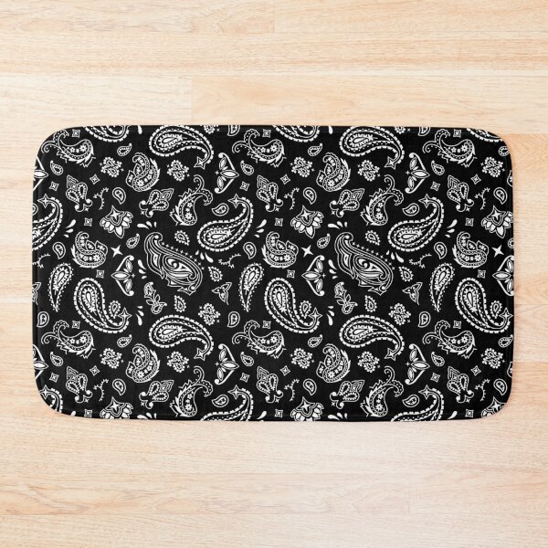 Item preview, Black Bandana Pattern designed and sold by GutsyShop.
