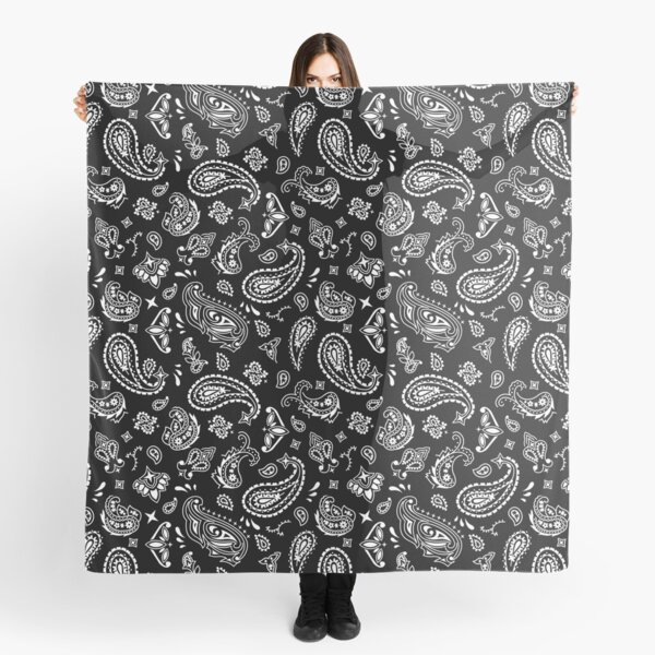 Item preview, Black Bandana Pattern designed and sold by GutsyShop.