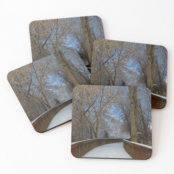 Item preview, Cold snowy winter landscape designed and sold by Ventures1.